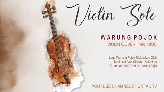 Warung Pojok ( Violin Cover ) Talent Mr. Rius