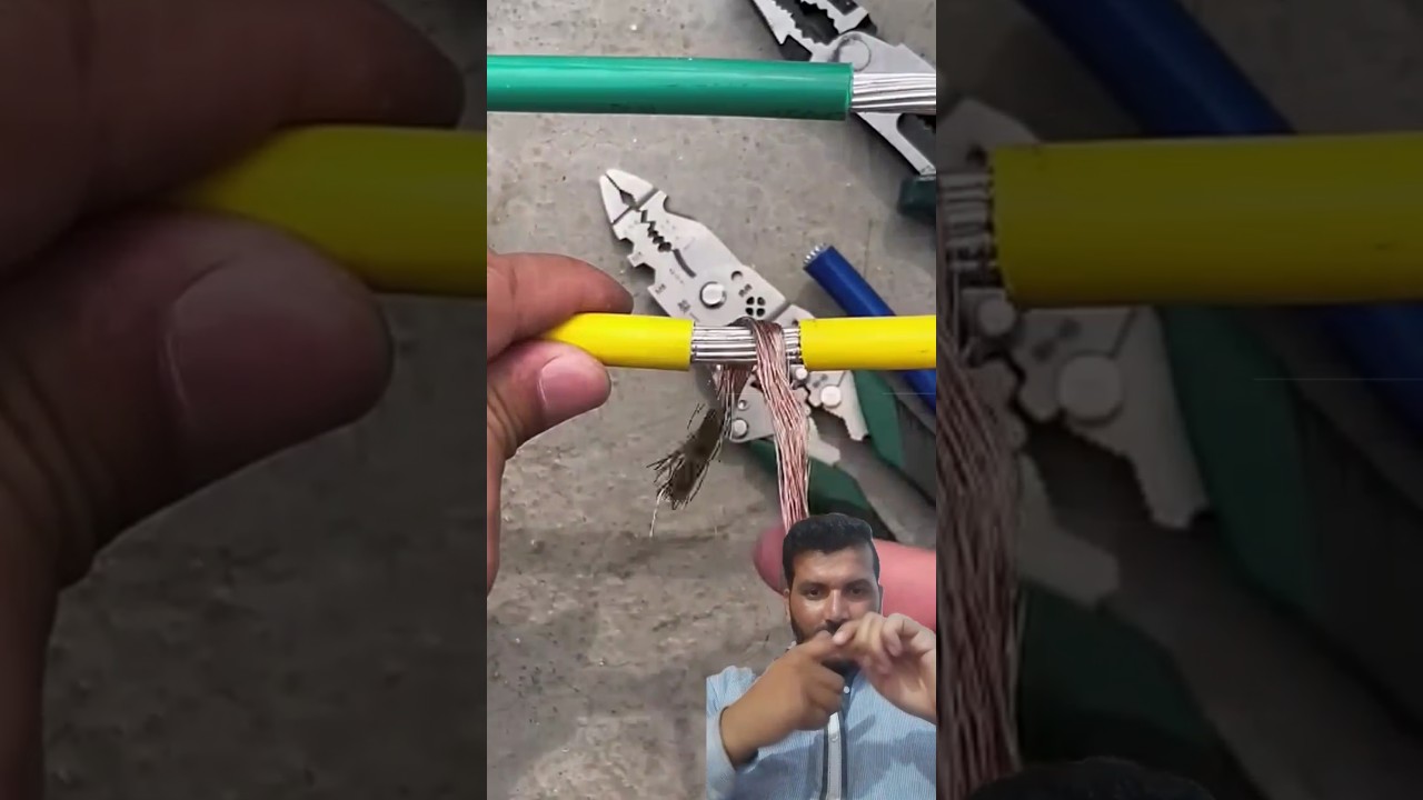 Solid joint 10mm Aluminium wire  to 2.5mm copper wire ✅