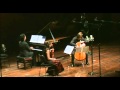 Piazzolla : "Four Seasons" : A. Gurning (piano), A. Margulis (violin), A. Debrus (cello) / Lugano.