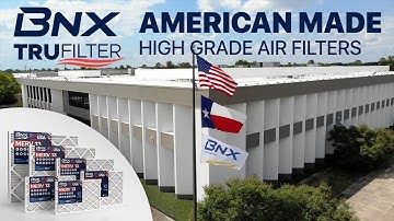 How It’s Made - Air Filters - BNX Air Conditioner HVAC AC Filter Manufacturing Plant in USA