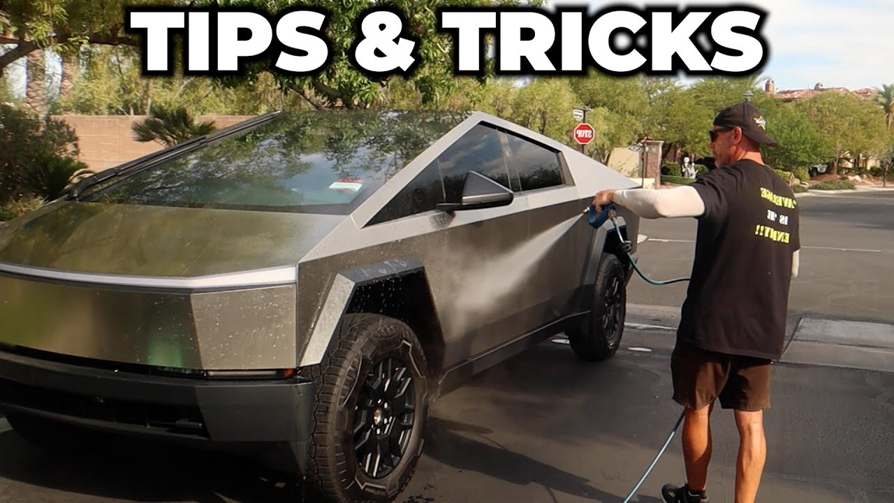 Tips & Tricks On Detailing A Cybertruck - Top Star Auto Detailing