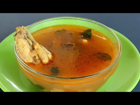 chicken-soup-recipe---indian-style-clear-chicken-soup-recipe---चिकन-सूप-रेसिपी