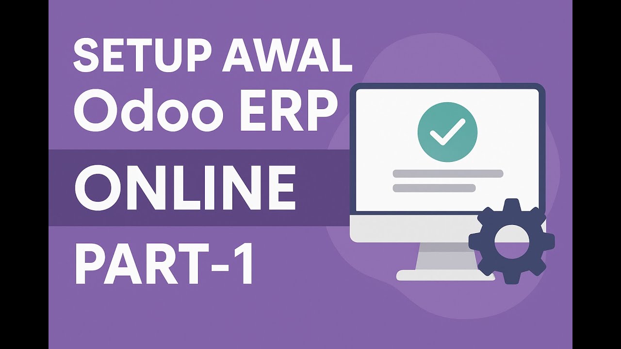 Setup Awal Odoo Trial Online Part 1 - YouTube
