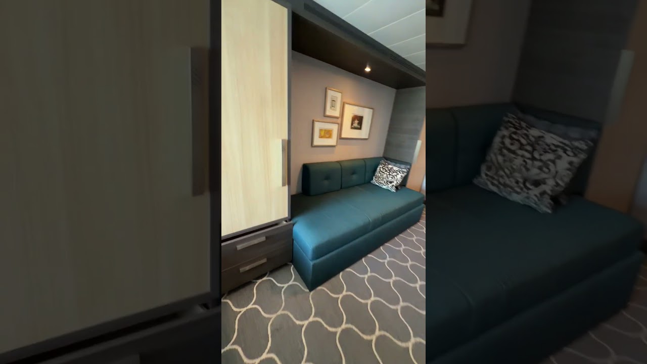 Symphony of the Seas room tour - Ocean Balcony