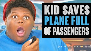 Kid SAVES PLANE Full of Passengers when Pilots Can’t Fly.