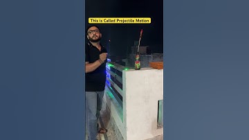 Real Projectile Motion #projectilemotion