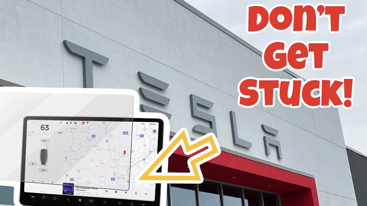 2021 Tesla Model Y Performance | How to use Navigation