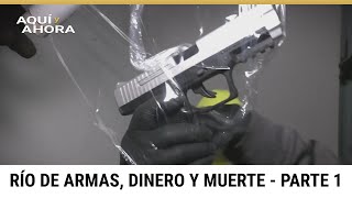 Los movimientos secretos de una red criminal que envía armas desde EEUU a cárteles en México