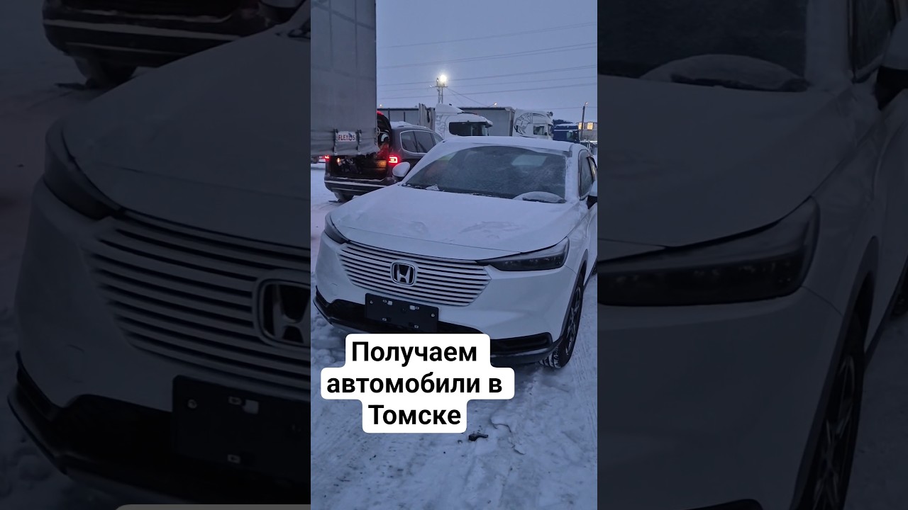 Получаем три авто в Томске: Nissan Leaf, Nissan Dayz и новый Honda Vezel💥 