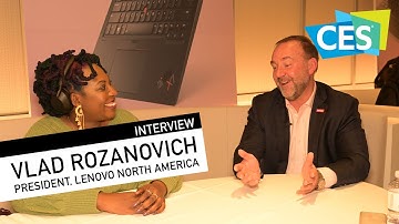CES 2023 Interview: Vlad Rozanovich, President, Lenovo North America