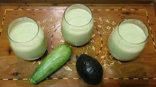 عصير القرع الأخضر شبيه الأفوكادو ?? صحي و سهل   squash juice التحضير ،مع فوائده العظيمة