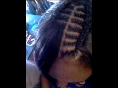Whole Head Invisible Part Sew In Youtube