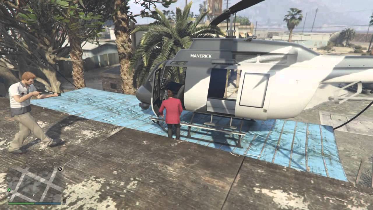 Comment rentrer dans la maison de Trevor GTA V Online - YouTube