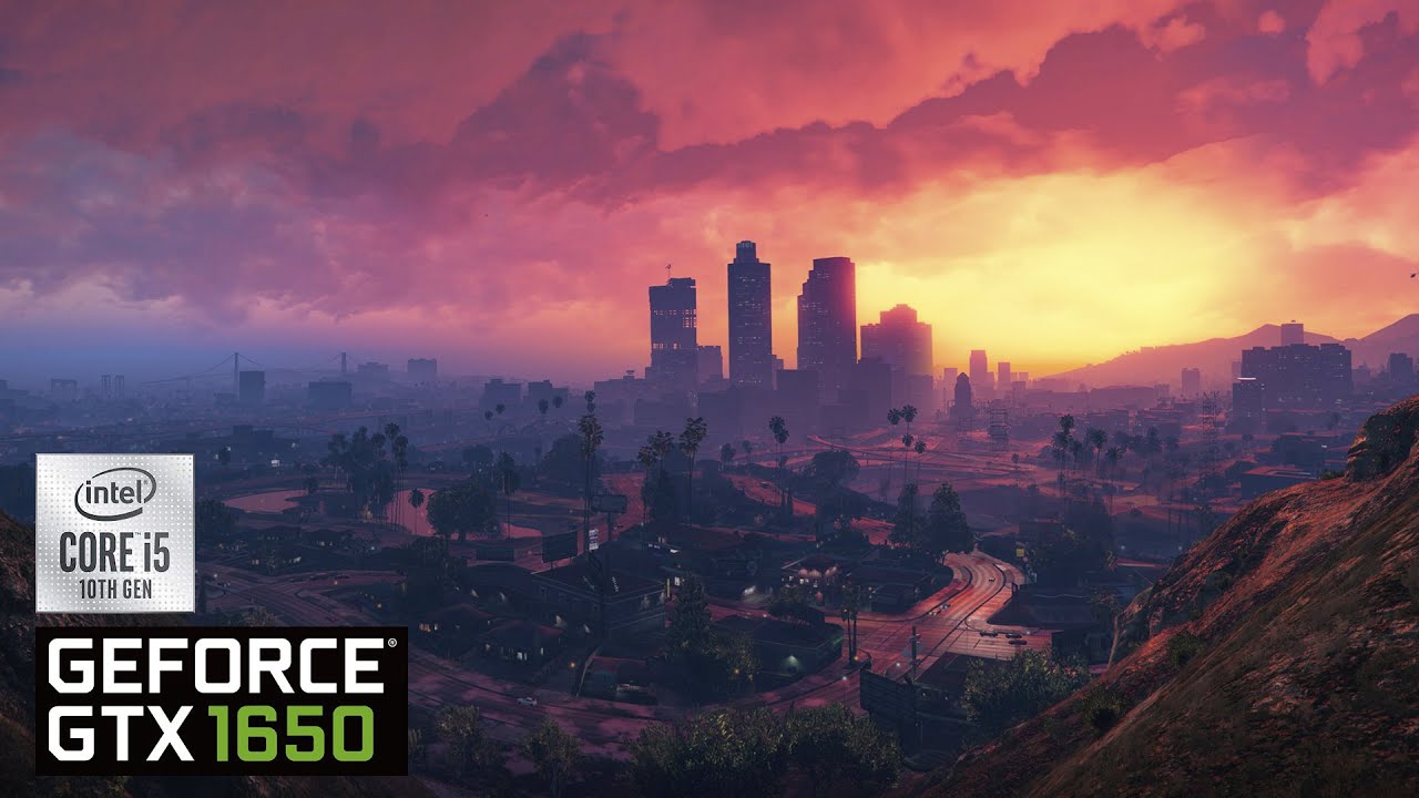 GTA 5 RECOMMENDED SETTINGS FOR GTX 1650 & INTEL CORE i5 10400