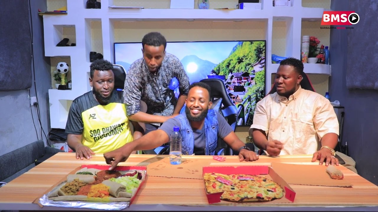 CHALLENGE CAJEERO DAAFI & PIZZA 🍕IDIRISKA OO BAABA JEY IYO KABTAN BAARA CANJEERO KA BOOBAY.....