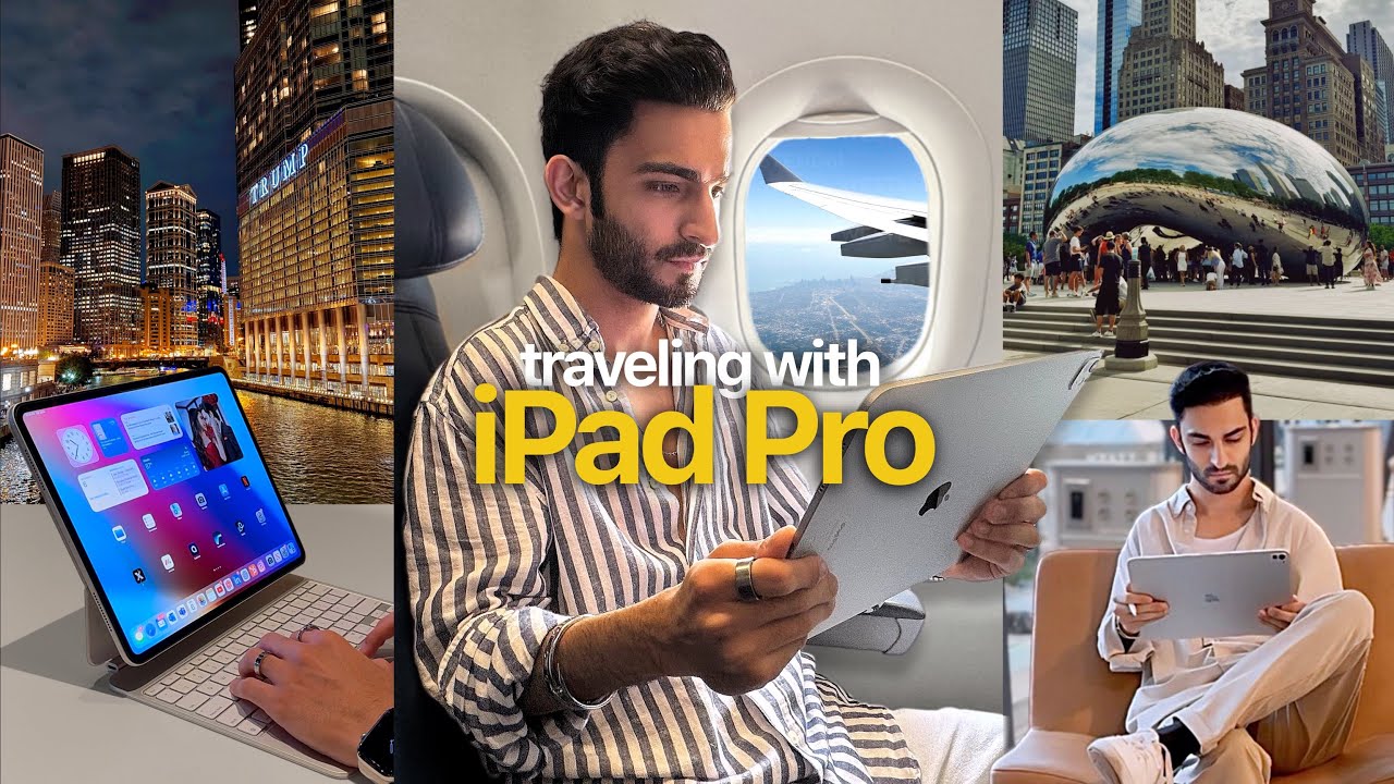 Путешествие с M4 iPad Pro ✈️ из Атланты в Чикаго