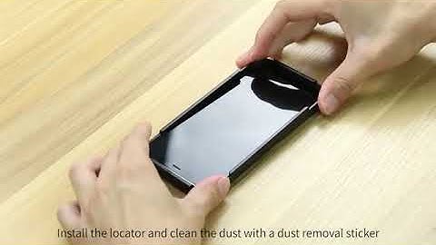 T Tersely Installation guides for Tempered Glass Screen Protector with frames