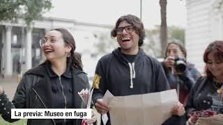 Manifestación. Las previas: Museo - Deseo y Museo en fuga