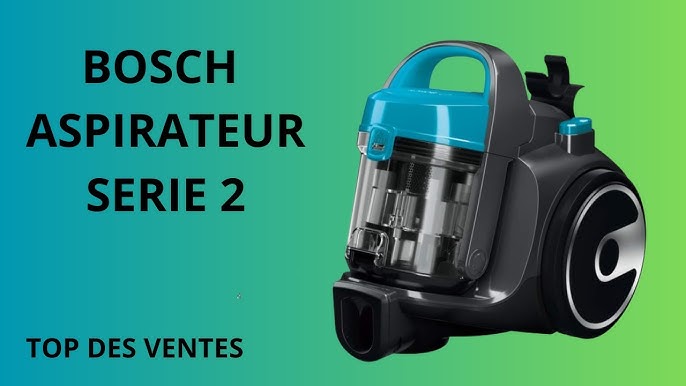 Aspirateur sans sac Bosch Série 2 GS05 Cleann'n BGS05A220 bleu au