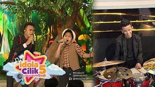 Sion ft  Gio 'Sang Pemimpi' Diiringi Drumer Ray Idola Cilik 3 [Idola Cilik 5] [26 Mar 2016]