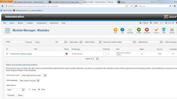 Animated Caption Hover Image Gallery Joomla Module