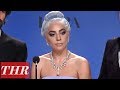 Golden Globes Winners Lady Gaga, Mark Ronson Full Press Room Speech | THR