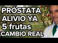 Próstata inflamada: 5 frutas que reducen síntomas en días (¡sorpresa médica!)
