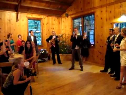 Katie and Muiris Wedding SONG w/ Wide Awake (Jake Walden -proud brother- w/Rob Ahlers -true friend)