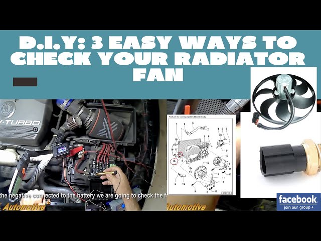 D.I.Y.: 3 easy ways to check your Radiator Fan on a Skoda Octavia