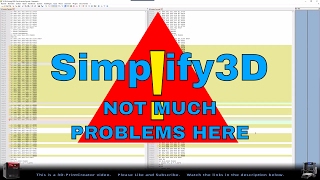 ▼ Simplify3D differences between two times slicing the same object