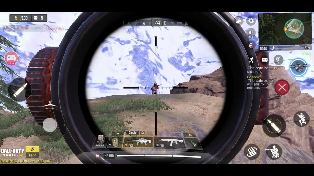 I had to Manage the Survival in a LAGGING Gameplay!! Call of Duty Mobile Battle Royale! Gameplay #16