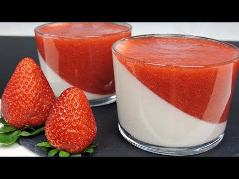 Vídeo: Panna Cotta Com Molho De Cereja