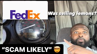 Information FedEx caught red handed rolling back odometer readings on used trucks being sold 🤯🤯 | crazy week😱 Guide