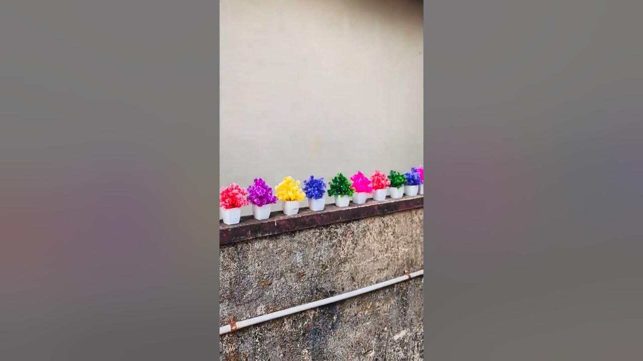 meesho-plastic-flower-pot-meesho-arficial-flower-pack-of-6-meesho