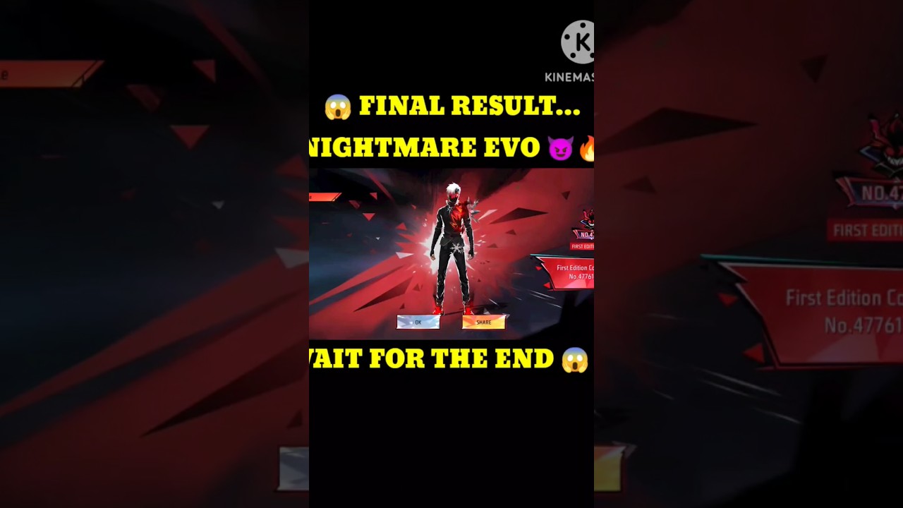 #part3 || Free Fire New Evo Bundle Nightmare 😈🔥|| || 🔥 Free Fire Legendary Evo Outfit Token Tower ||