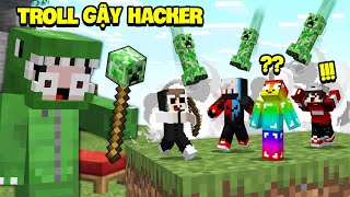 KHANGG BEDWARS SỞ HỮU GẬY HACKER TNT SẤM SÉT SIÊU VIP TROLL NOOB TEAM ** MINECRAFT GẬY HACKER TROLL