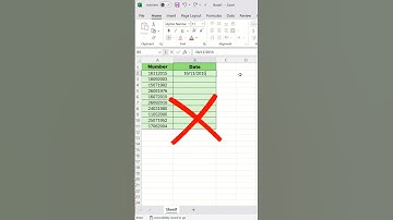 Convert Numbers to Dates | Excel Formula Hack | Text Function  #explore #excel #excelformula
