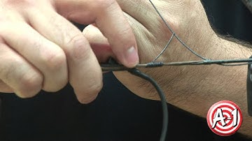 Archery Tips - Serving In A Peep Sight