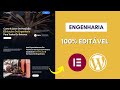 TEMPLATE ELEMENTOR PARA ENGENHEIROS - CRIAÇÃO DE SITES PARA ENGENHEIRO