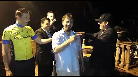 Accepting the ALS  Ice challenge - with Danny Fink...