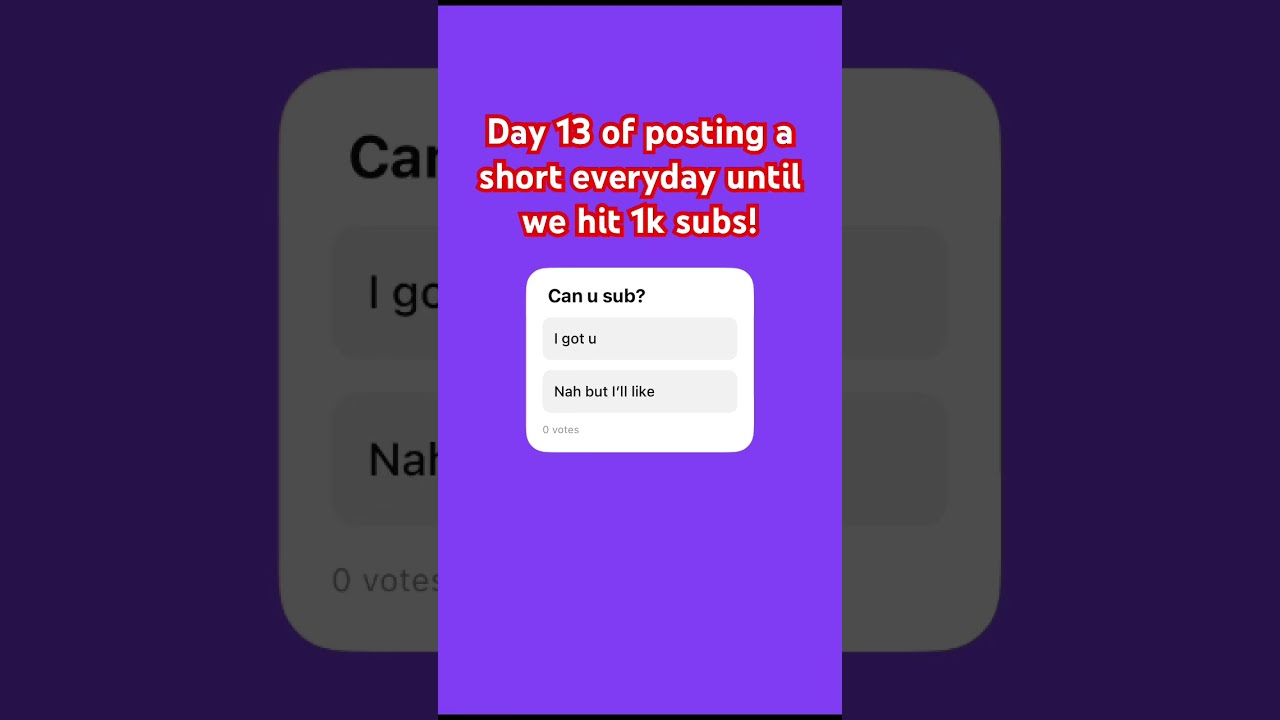Road To 1k Subs Day13 Roadto1k Likeandsubscribe Audio