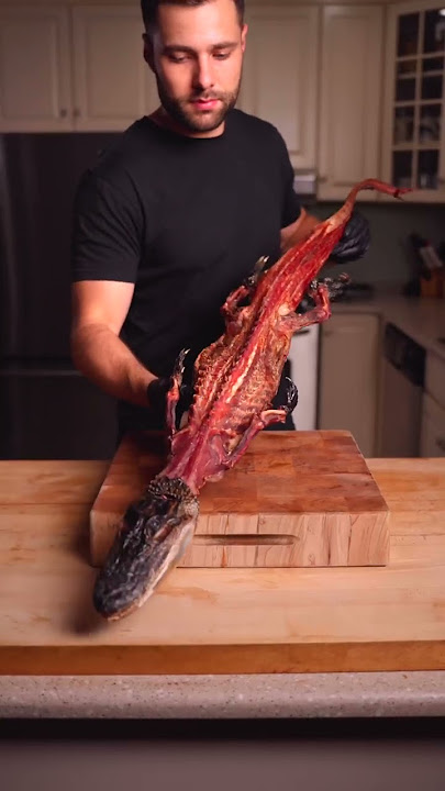 Dry Aged Alligator (Nashville Hot Gator Sandwich)