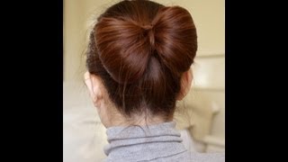 Hair Bow Tutorial for Long Hair