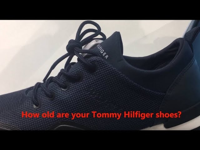 fake tommy hilfiger vs real shoes