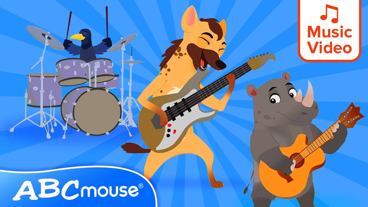 ⁣🦁 🦜 Discover Fun Animal Group Names! 🦒 🐆 | ABCmouse Learning Song for Kids 🎶