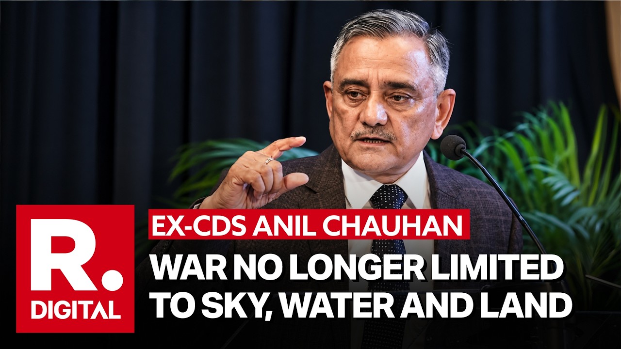 Ex-CDS Anil Chauhan LIVE: Former Army Chief Talks About The Changing Dynamics Of Modern Warfare