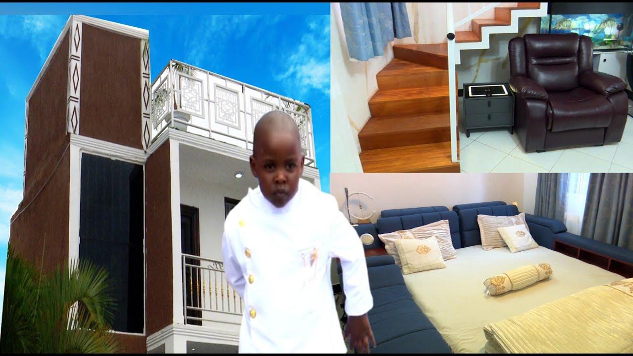 Yiino Kalina Senga Kulanama ne Bba gyebawade Omwana wabwe Bisaso(4yrs) ku Birthday.