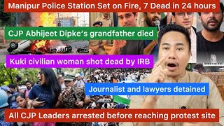 Nagamese News | Manipur Police Station Set on Fire, 7 Dead | Aloto Naga TV