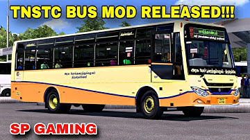 🎀🤩💯TNSTC PROTOTYPE BUS MOD RELEASED||SP GAMING🔥