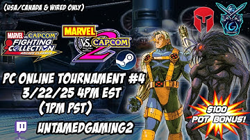 MVC2 PC Online Tournament #4 3/22/25 (MVC Fighting Collection)